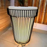 Led Bell Step with Stand Closeup